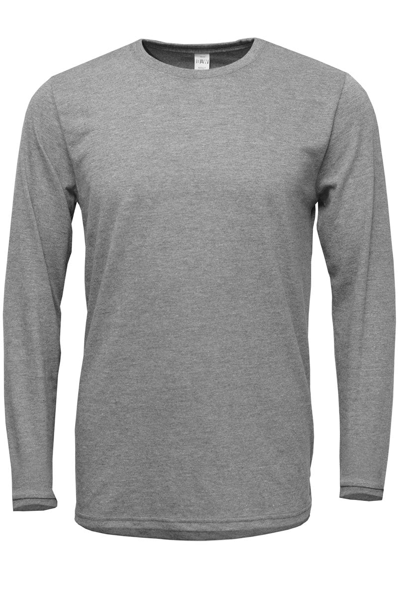 BAW Adult Soft - Tek Blend Long Sleeve Tee - Wholesale Accessory Market