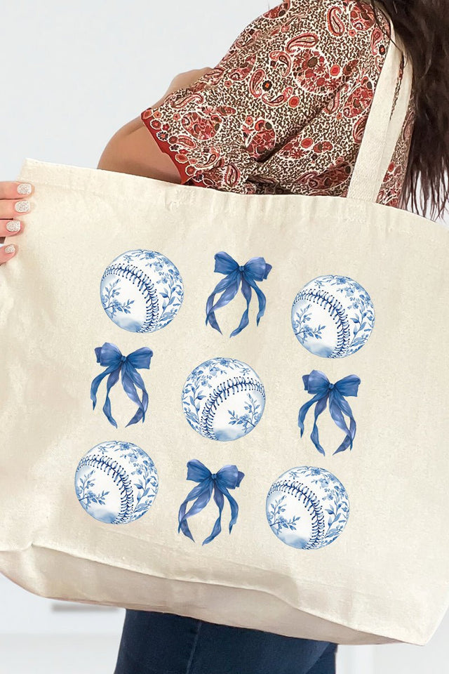 Blue Ribbon Diamond Canvas Jumbo Tote - Wholesale Accessory Market