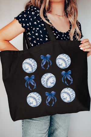 Blue Ribbon Diamond Canvas Jumbo Tote - Wholesale Accessory Market