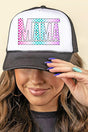 Check It Out Colorful Mama Foam Mesh Back Trucker Cap - Wholesale Accessory Market