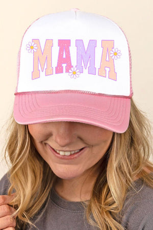 Daisy Mama Foam Mesh Back Trucker Cap - Wholesale Accessory Market