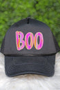 Watercolor Boo Foam Mesh Back Trucker Cap - Wholesale Accessory Market