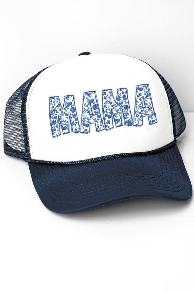 Willow Block Mama Foam Mesh Back Trucker Cap - Wholesale Accessory Market