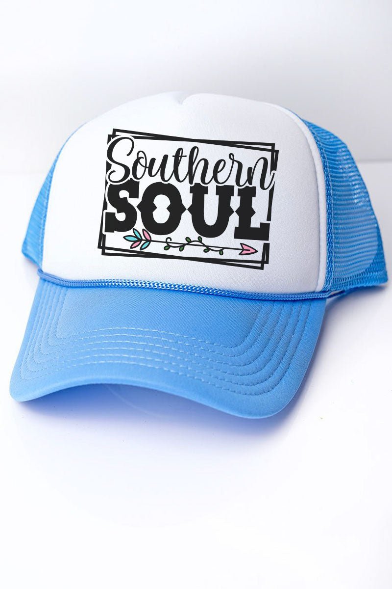 Southern Soul Foam Mesh Back Trucker Cap - Wholesale Accessory Market