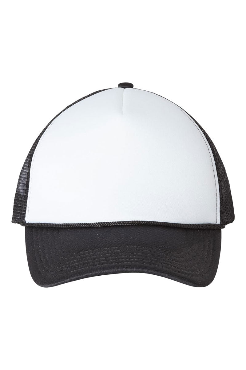 Faux Patch Life Is Better At The River Transfer Foam Mesh Back Trucker Cap - Wholesale Accessory Market