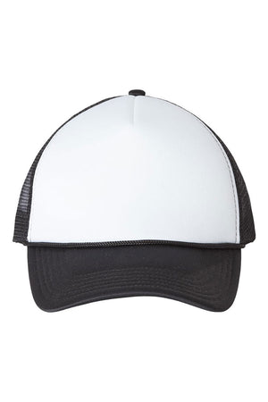 Faux Patch Life Is Better At The River Transfer Foam Mesh Back Trucker Cap - Wholesale Accessory Market