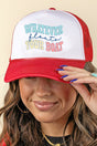 Whatever Floats Your Boat Foam Mesh Back Trucker Cap - Wholesale Accessory Market