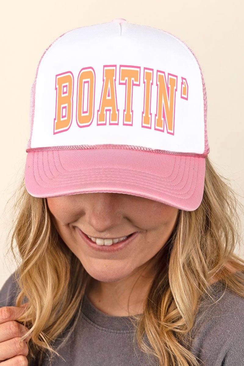 Boatin' Foam Mesh Back Trucker Cap - Wholesale Accessory Market