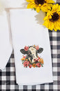 Blossom The Cow Waffle Kitchen Towel - Wholesale Accessory Market