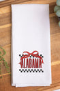 Bow Alabama Check Waffle Kitchen Towel - Wholesale Accessory Market