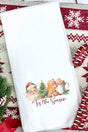 Christmas Traditions Waffle Kitchen Towel - Wholesale Accessory Market