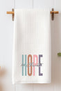 Colorblock Hope In Christ Waffle Kitchen Towel - Wholesale Accessory Market