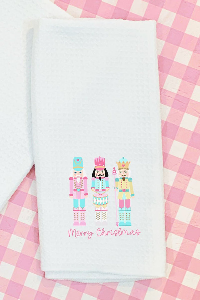 Cracking Christmas Waffle Kitchen Towel - Wholesale Accessory Market