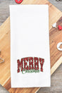 Giltz Merry Christmas Waffle Kitchen Towel - Wholesale Accessory Market