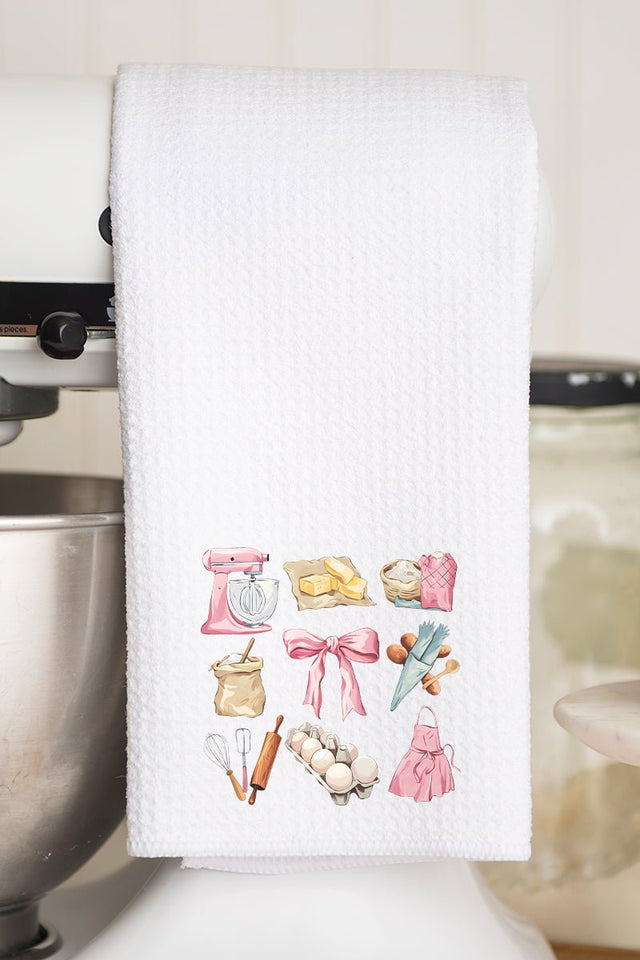 Knead The Love Waffle Kitchen Towel - Wholesale Accessory Market