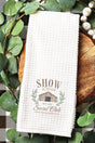 Show Barn Social Club Waffle Kitchen Towel - Wholesale Accessory Market