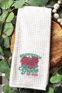 Southern By The Grace Of God Waffle Kitchen Towel - Wholesale Accessory Market