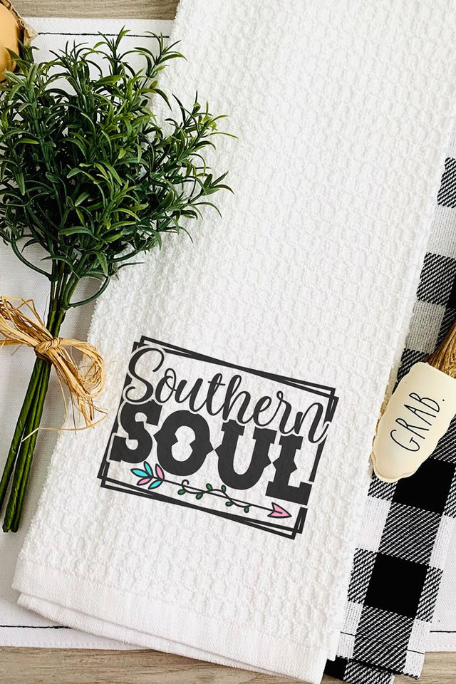 Southern Soul Waffle Kitchen Towel - Wholesale Accessory Market