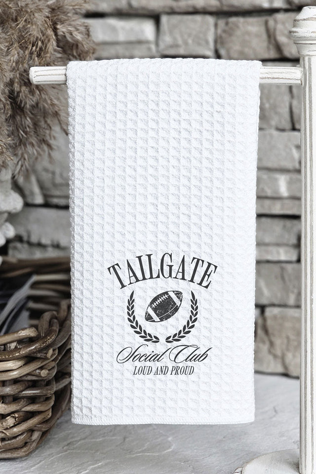 Tailgate Social Club Waffle Kitchen Towel - Wholesale Accessory Market