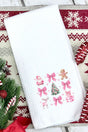 Wishing For A Pink Christmas Waffle Kitchen Towel - Wholesale Accessory Market