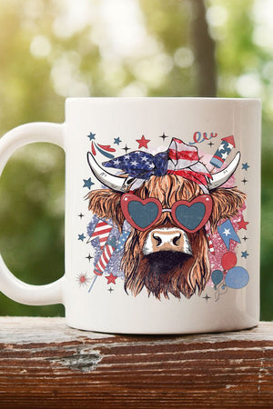 American Highland Cow Mug - Wholesale Accessory Market