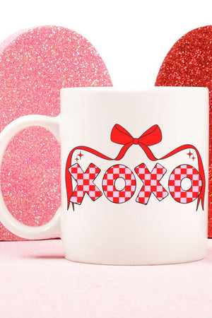 Bow And Kisses Ceramic Mug - Wholesale Accessory Market