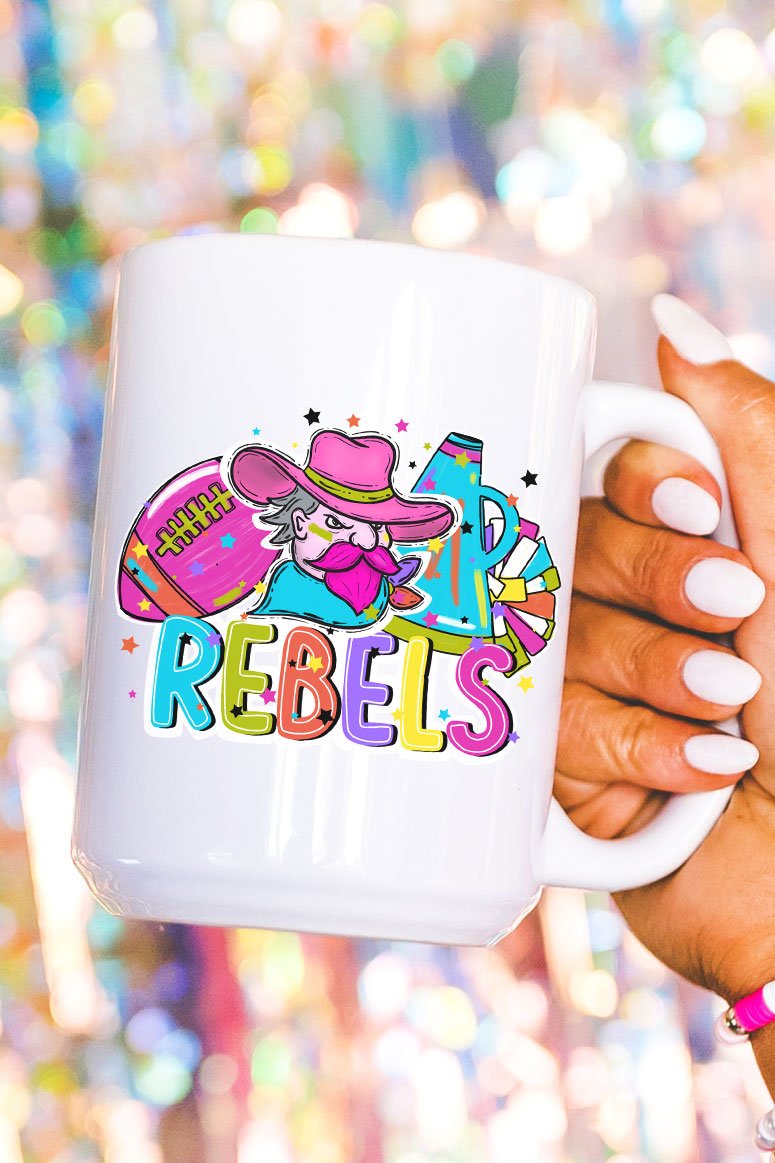 Bright Rebels Colorful Ceramic Mug - Wholesale Accessory Market