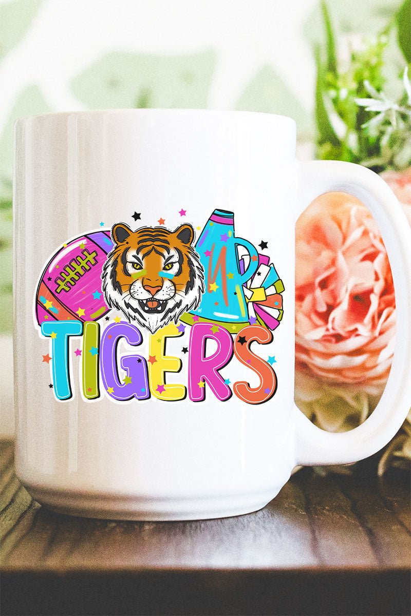 Bright Tigers Colorful Ceramic Mug - Wholesale Accessory Market