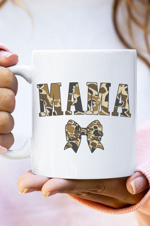 Camo Coquette Mama Ceramic Mug - Wholesale Accessory Market