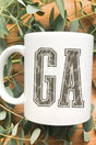 Camo GA Ceramic Mug - Wholesale Accessory Market