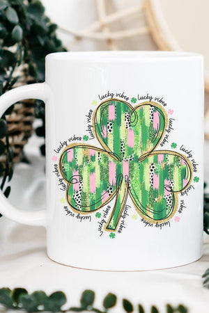 Clover Charm Ceramic Mug - Wholesale Accessory Market