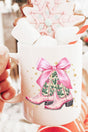 Cowgirl Christmas Boots Ceramic Mug - Wholesale Accessory Market