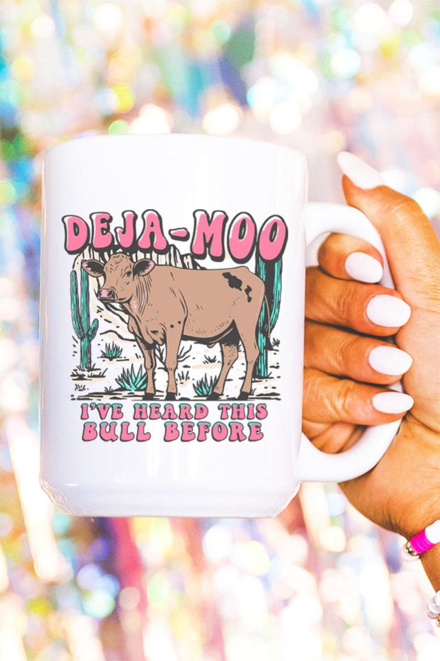 Deja Moo Ceramic Mug - Wholesale Accessory Market