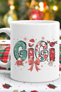 Festive Christmas Gigi Ceramic Mug - Wholesale Accessory Market