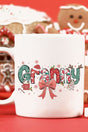 Festive Christmas Granny Ceramic Mug - Wholesale Accessory Market