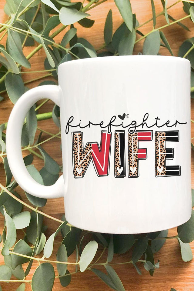 Firefighter Wife Ceramic Mug - Wholesale Accessory Market