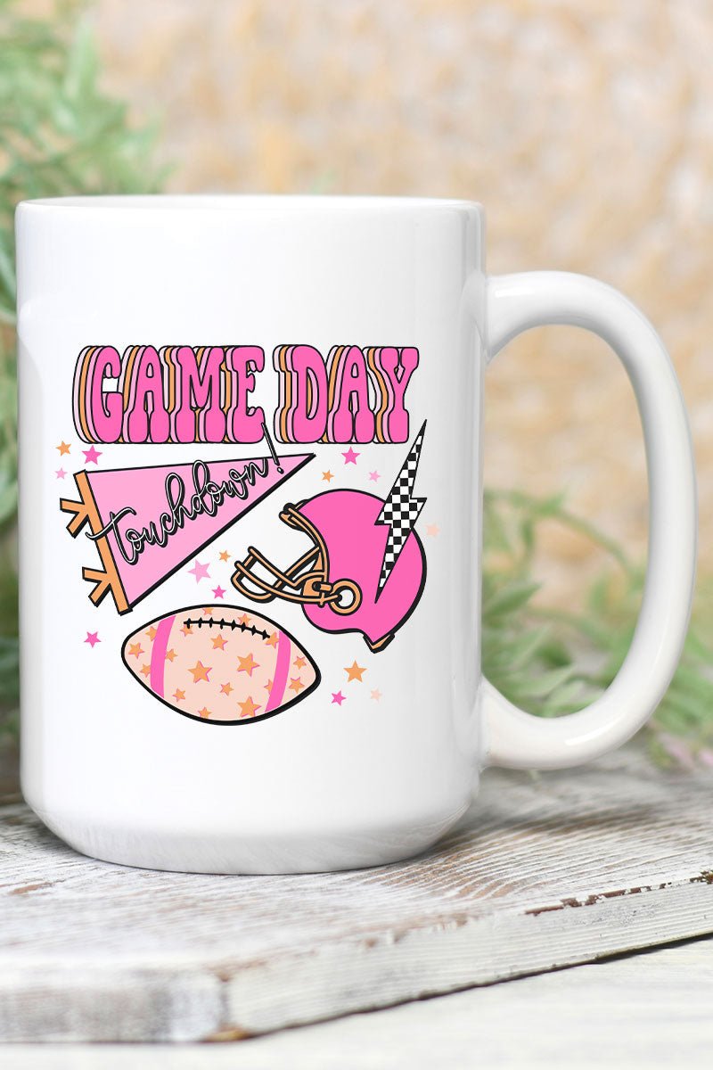 Game Day Touchdown Ceramic Mug - Wholesale Accessory Market