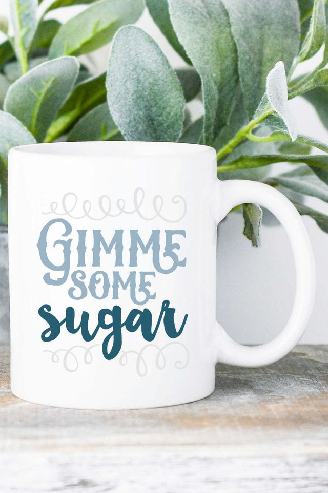 Gimme Some Sugar White Mug - Wholesale Accessory Market