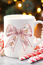 Gingerbread Coquette Bow Ceramic Mug - Wholesale Accessory Market