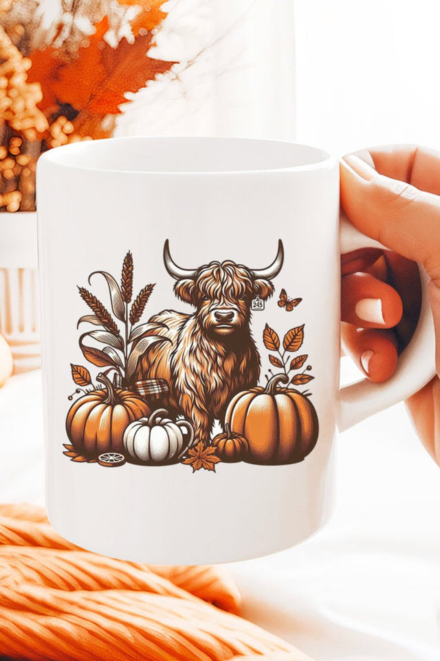 Harvest Highland Ceramic Mug - Wholesale Accessory Market