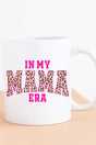 In My Mama Era Leopard White Mug - Wholesale Accessory Market