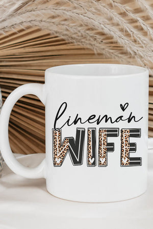 Lineman Wife Ceramic Mug - Wholesale Accessory Market