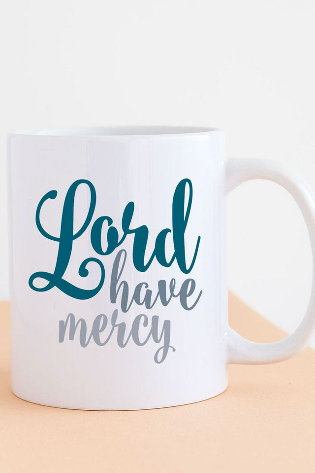 Lord Have Mercy White Mug - Wholesale Accessory Market