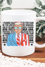 Pledge Of Allegiance Trump Ceramic Mug - Wholesale Accessory Market