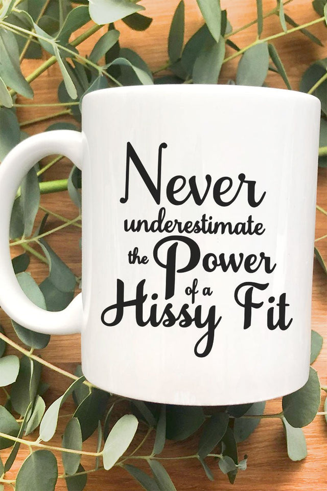 Power Of A Hissy Fit Ceramic Mug - Wholesale Accessory Market