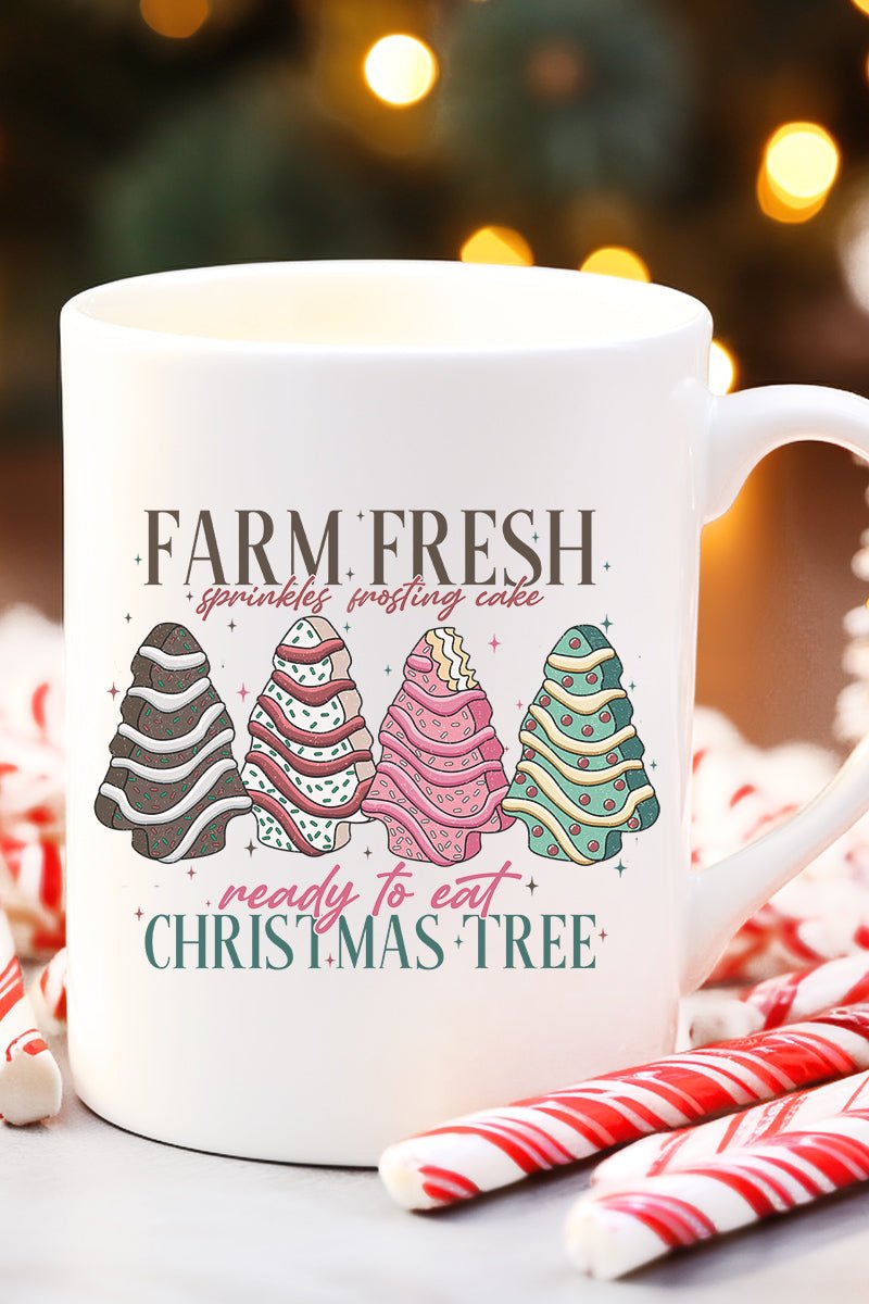 Ready To Eat Christmas Trees Ceramic Mug - Wholesale Accessory Market