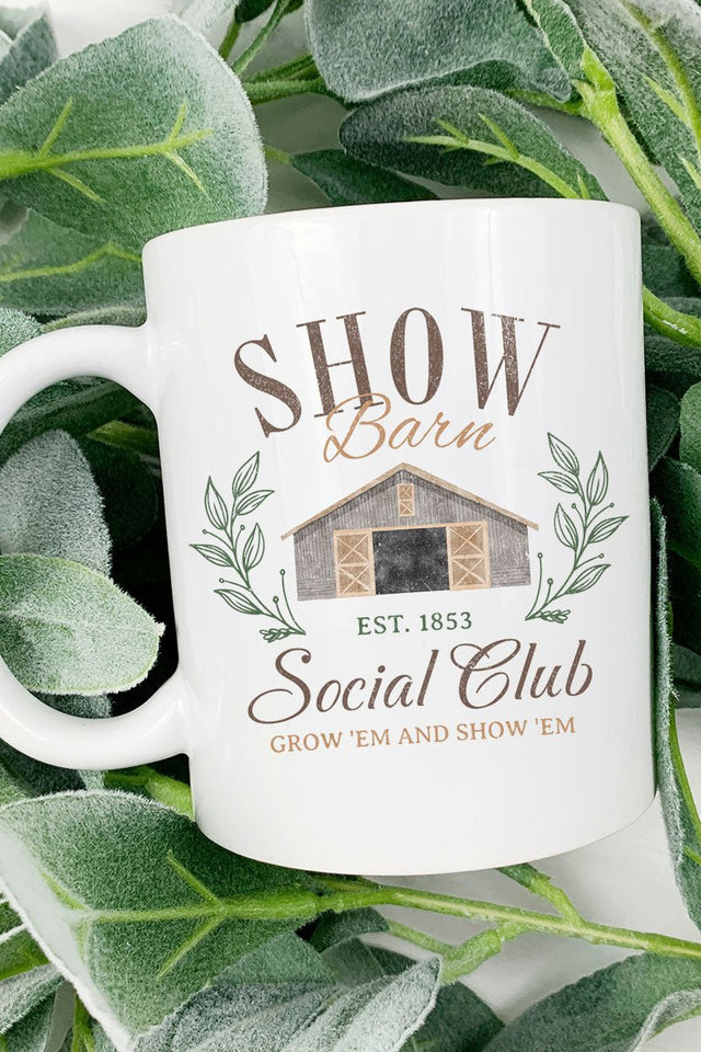 Show Barn Social Club Ceramic Mug - Wholesale Accessory Market