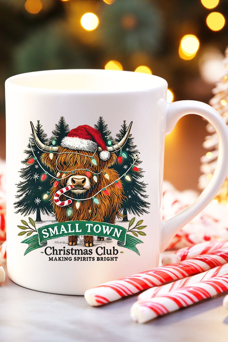 Small Town Christmas Club Ceramic Mug - Wholesale Accessory Market