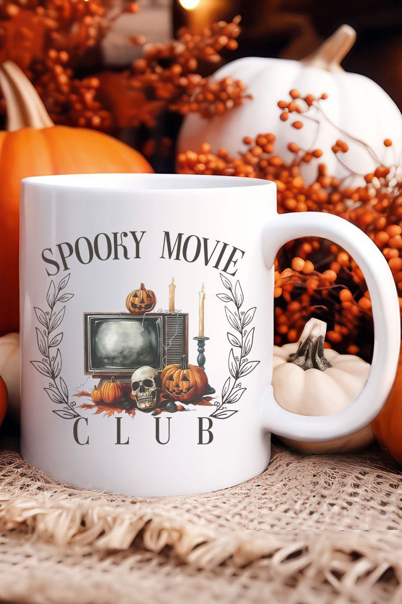 Spooky Movie Club Ceramic Mug - Wholesale Accessory Market