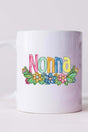 Spring Floral Nonna White Mug - Wholesale Accessory Market